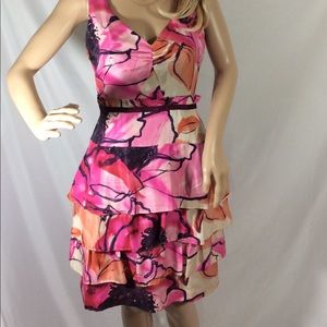 Moulinette Souers Silk Dress Anthropologie Size 4